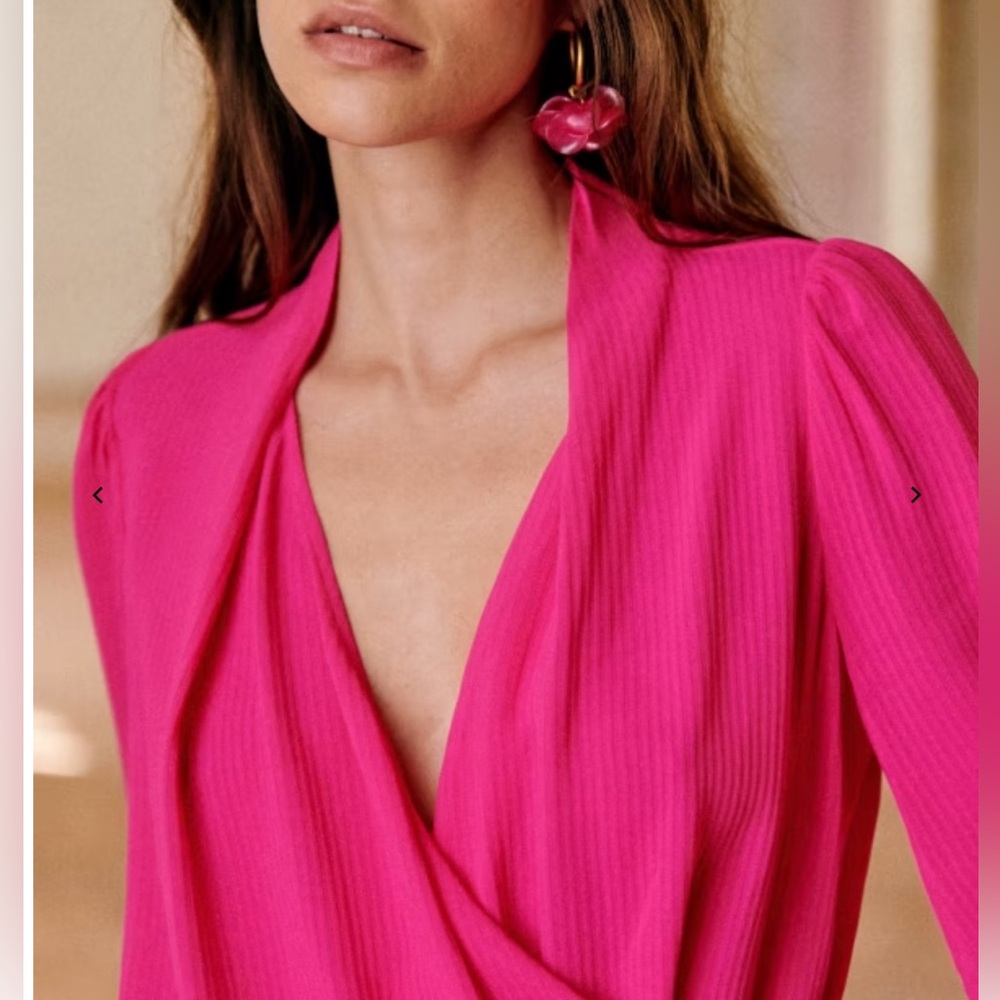 NEW Sézane Blouse with tags. Perfect for holidays